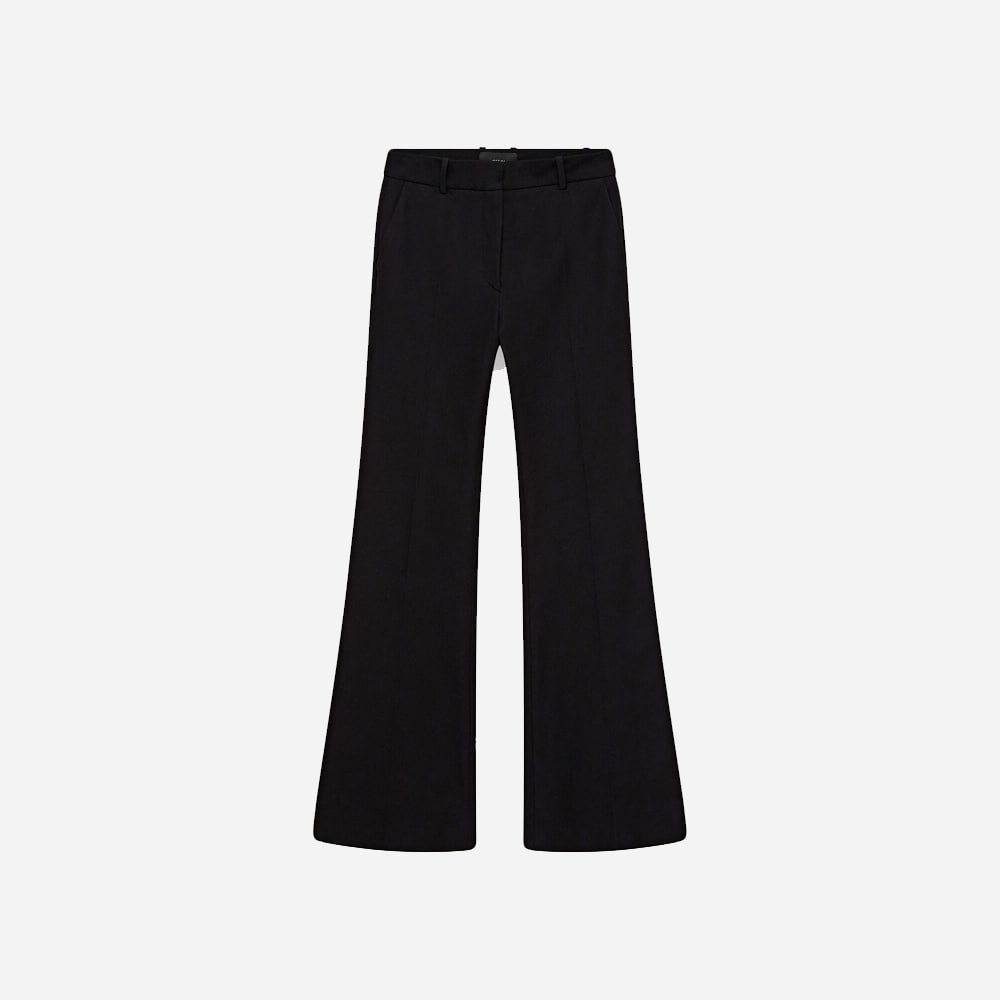 Gabardine Stretch Tafira Trousers - Black