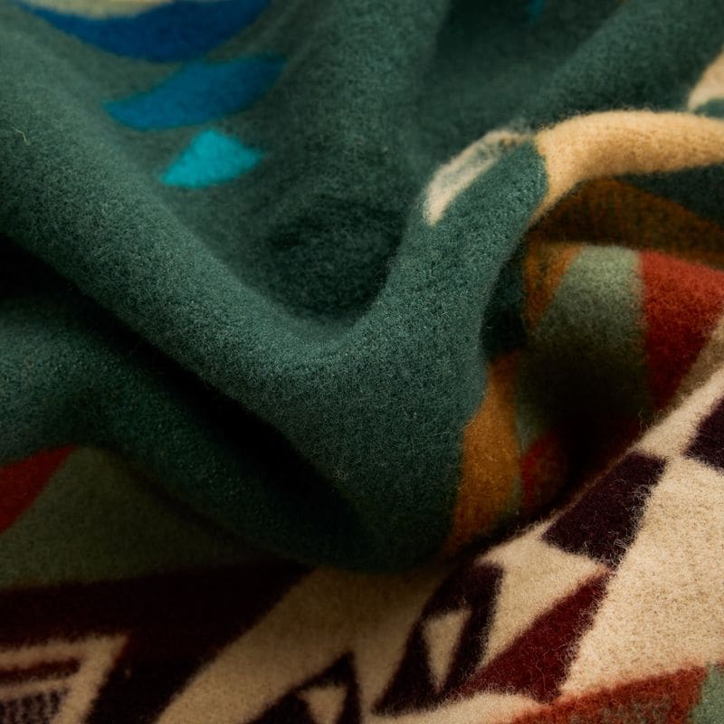 Jacquard Napped Robe - Highland Peak Balsam