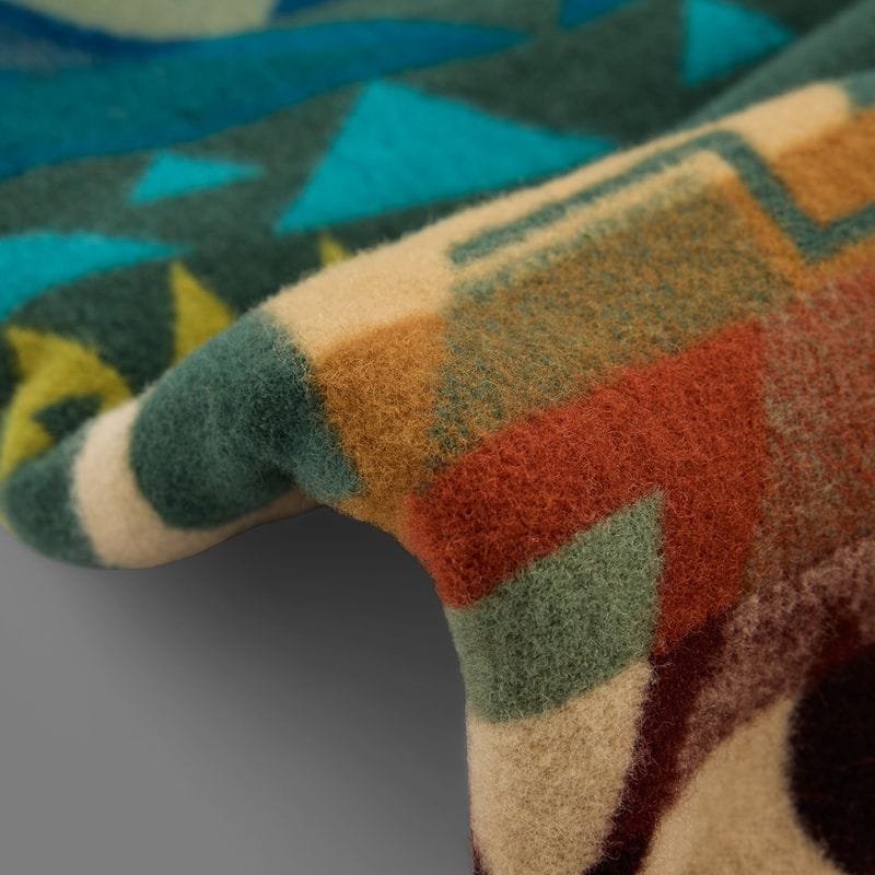 Jacquard Napped Robe - Highland Peak Balsam