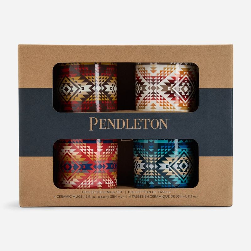 12 Oz Ceramic Mug Set Of 4 - Smith Rock Collection