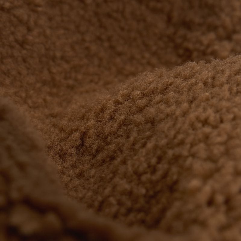 W Uggfluff Scalloped Hat - Chestnut
