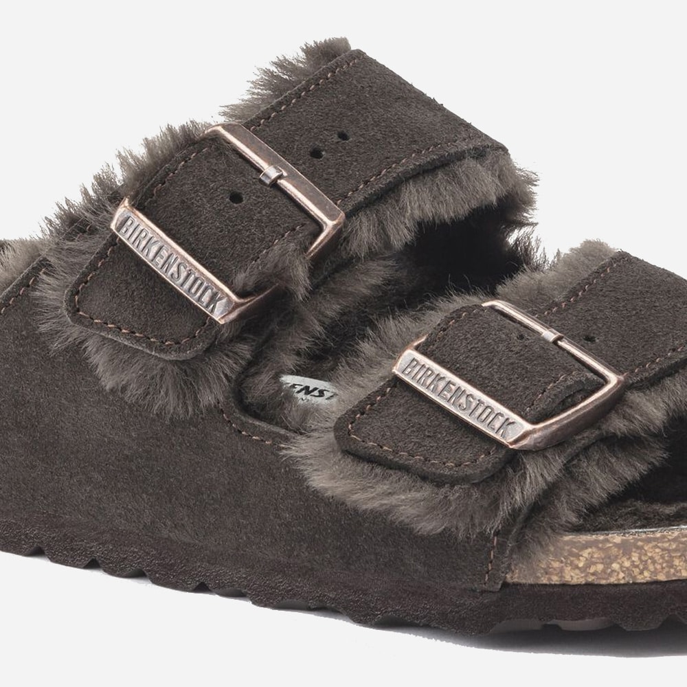Men Arizona Shearling Suede Leather/Fur - Mocca