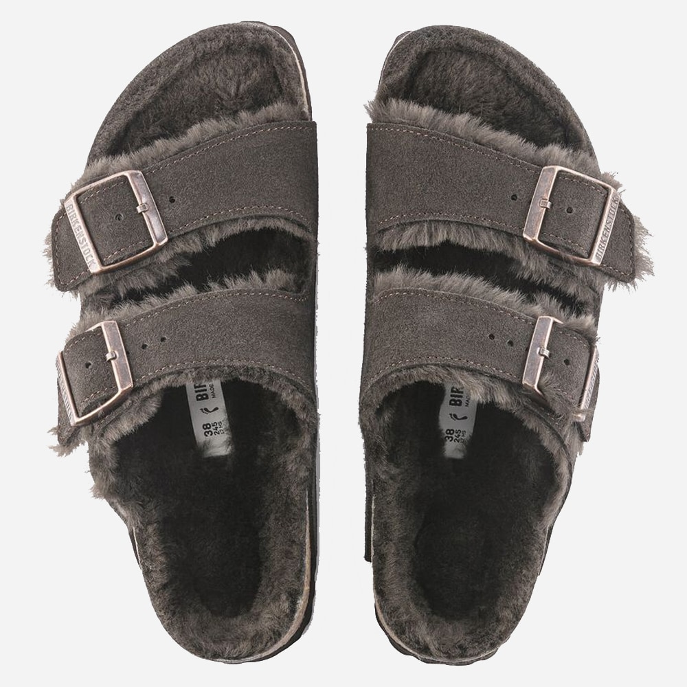 Men Arizona Shearling Suede Leather/Fur - Mocca