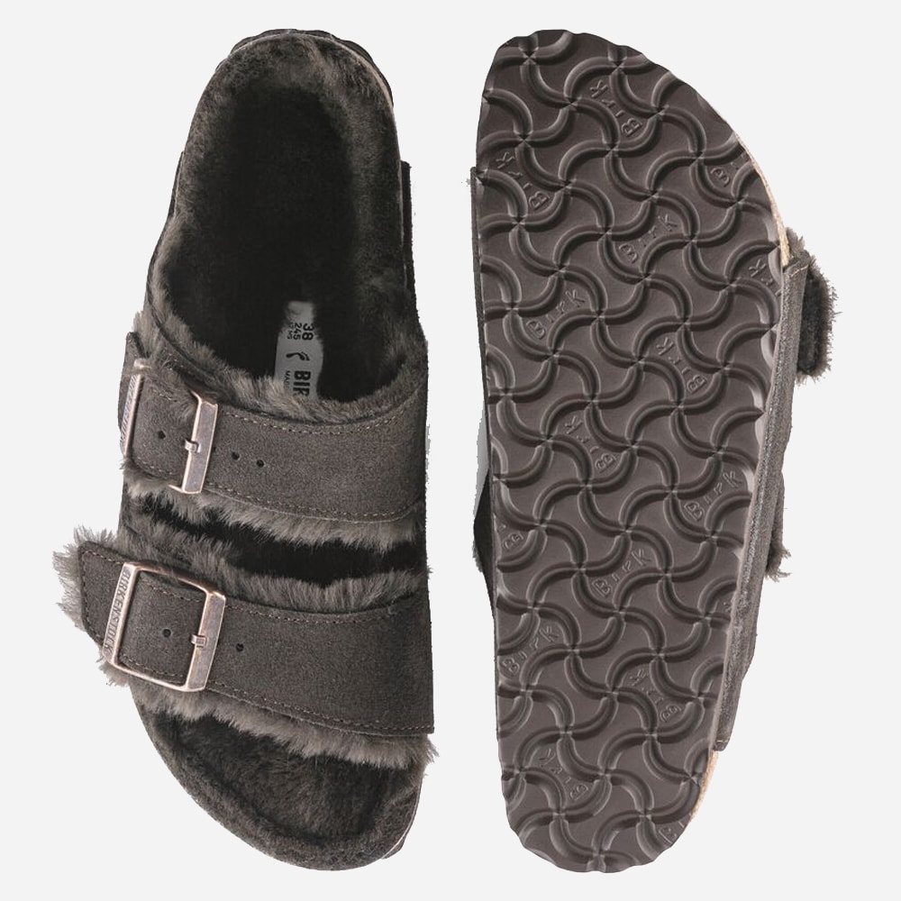 Men Arizona Shearling Suede Leather/Fur - Mocca