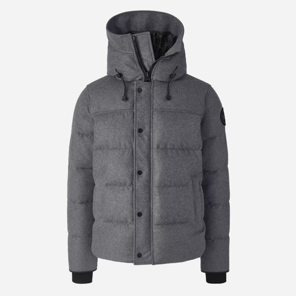 Macmillan Parka Wool - Slate Grey Melange