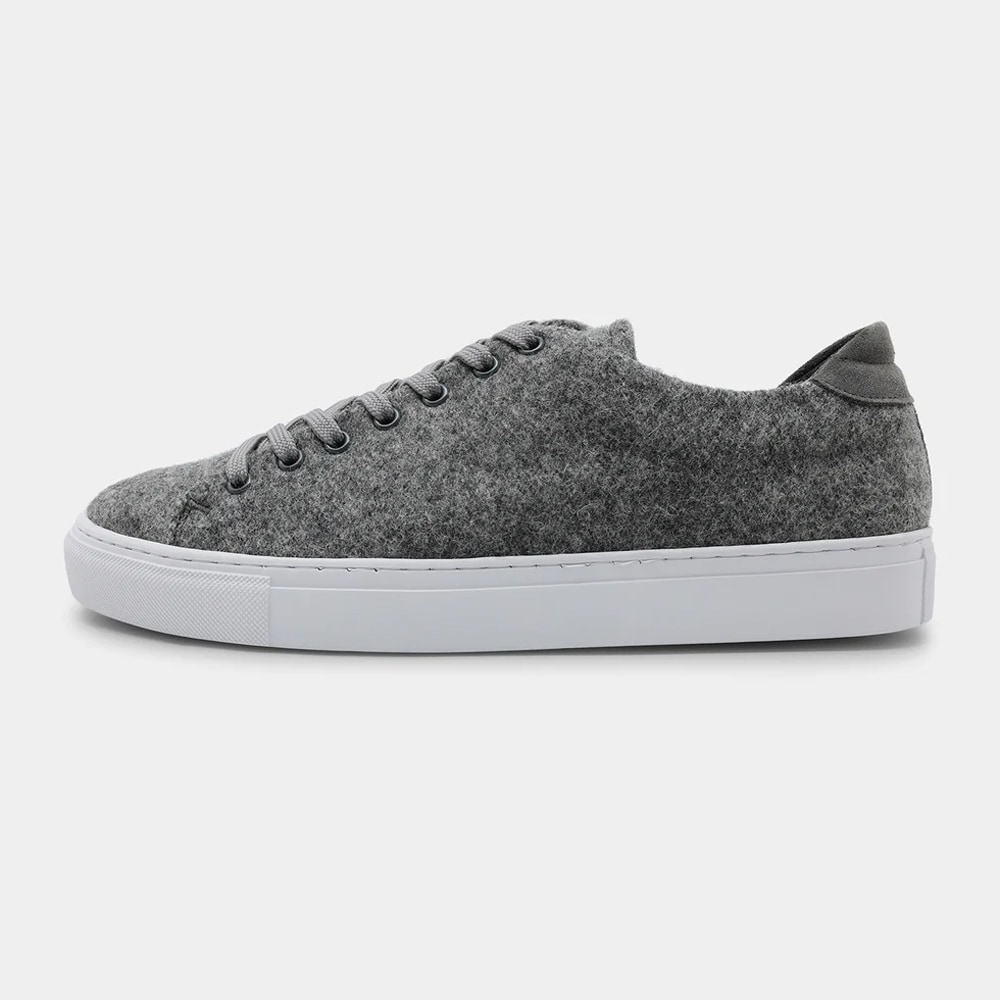 Type Kvadrat Sneaker - Grey Melange Wool