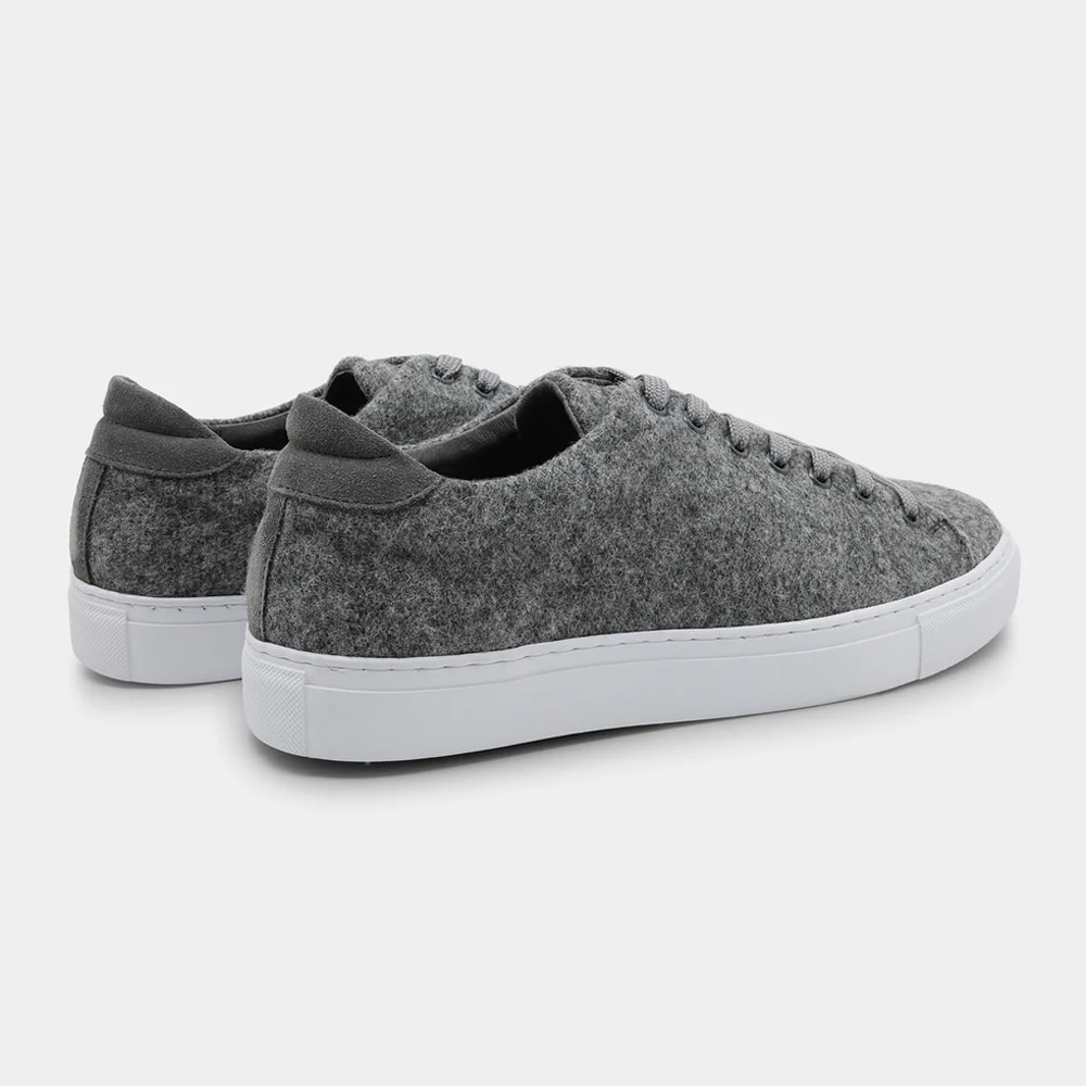 Type Kvadrat Sneaker - Grey Melange Wool