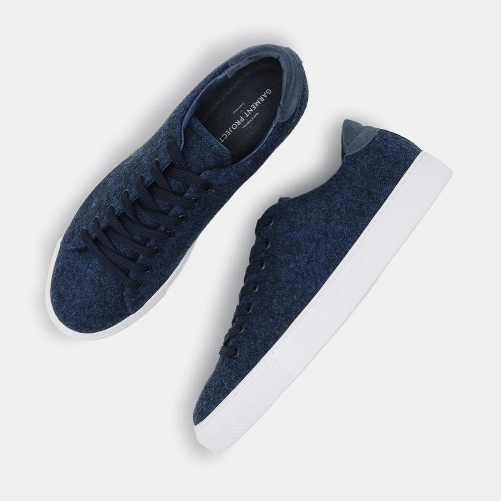 Type Kvadrat Sneaker - Navy Melange Wool