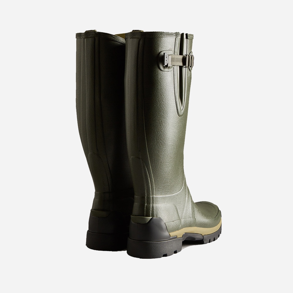 Mens Balmoral Tall Side Adjustable - Dark Olive