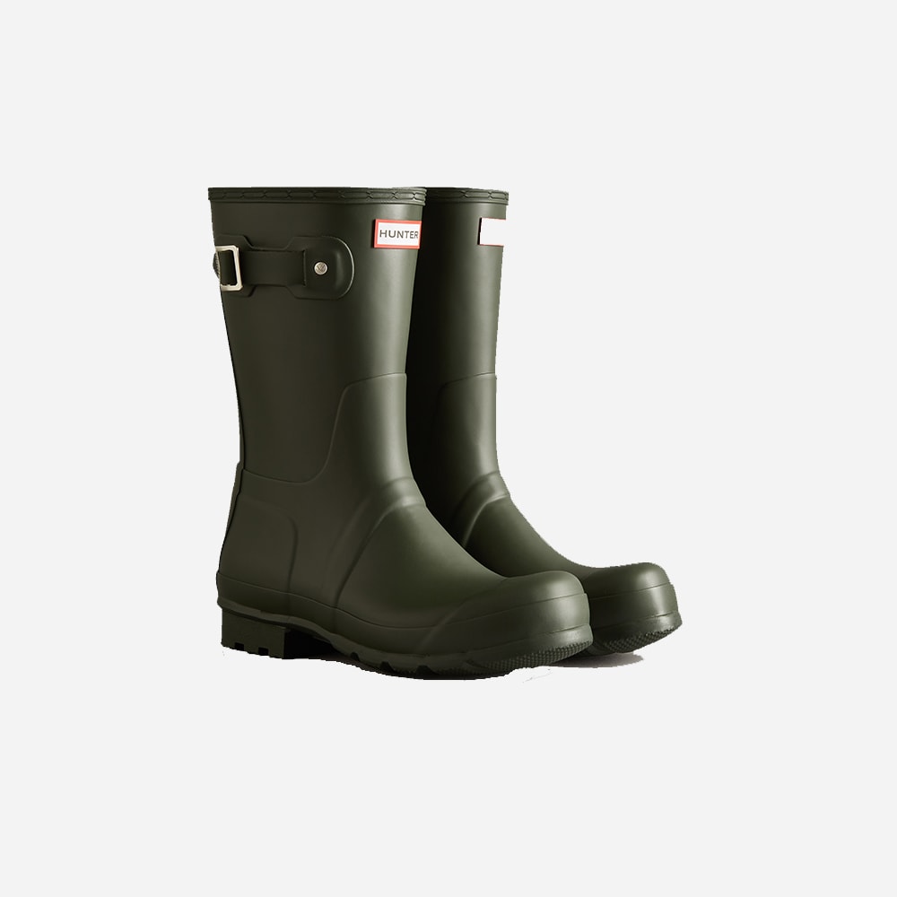 Mens Original Short Boot - Dark Olive