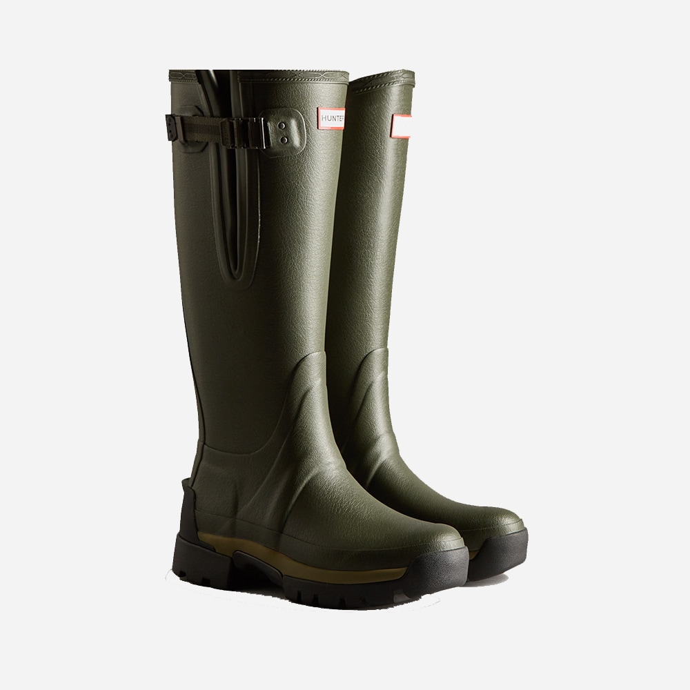Womens Balmoral Tall Side Adjustable - Dark Olive