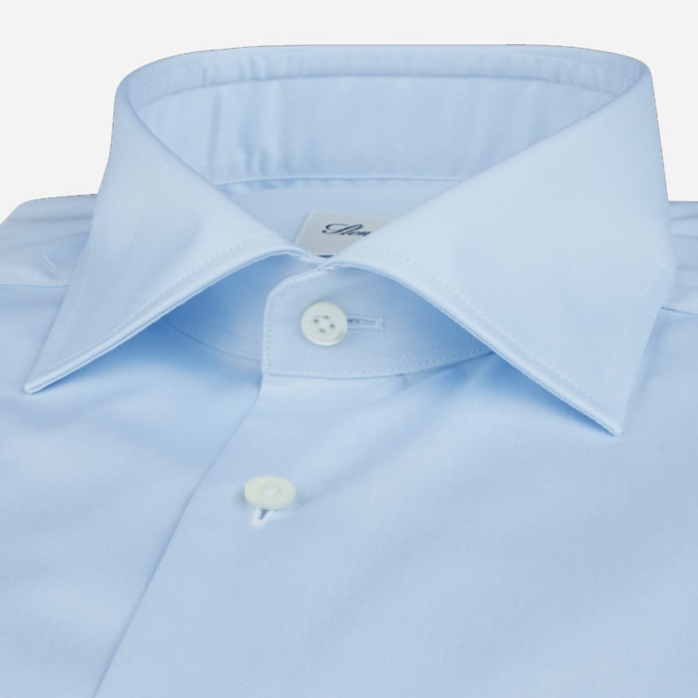 Superslim Twill Shirt - Light Blue