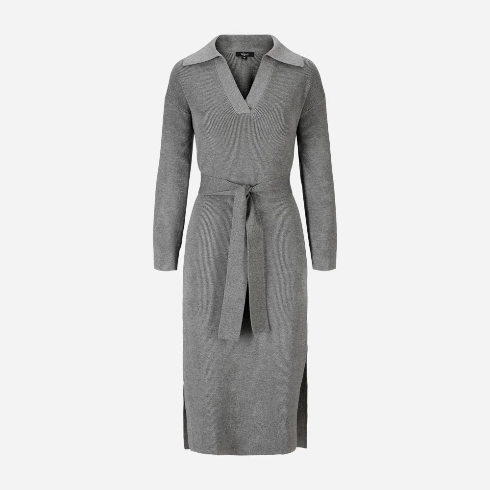 Dru Dress - Heather Grey