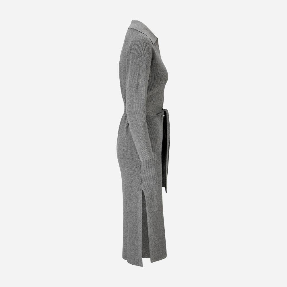 Dru Dress - Heather Grey