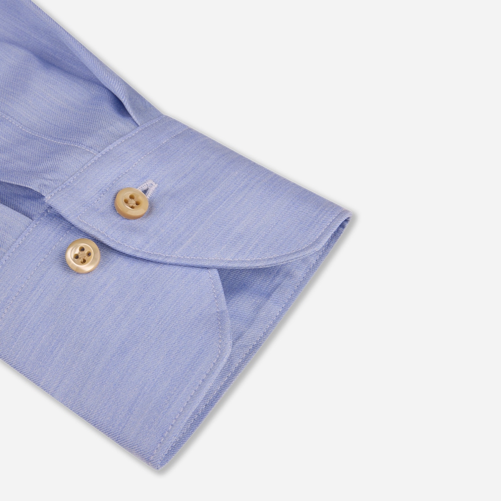 Slimline Twill Shirt - Blue