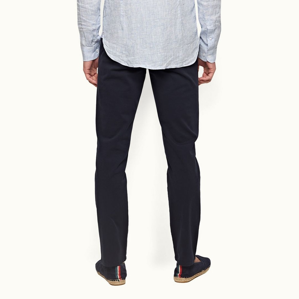 Fallon  Stretch Cotton - Dark Navy