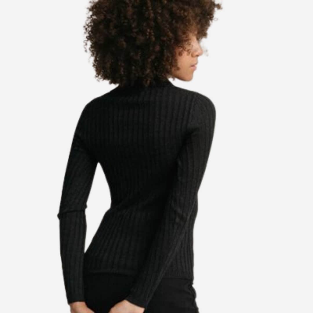 Dome Merino Sweater - Black