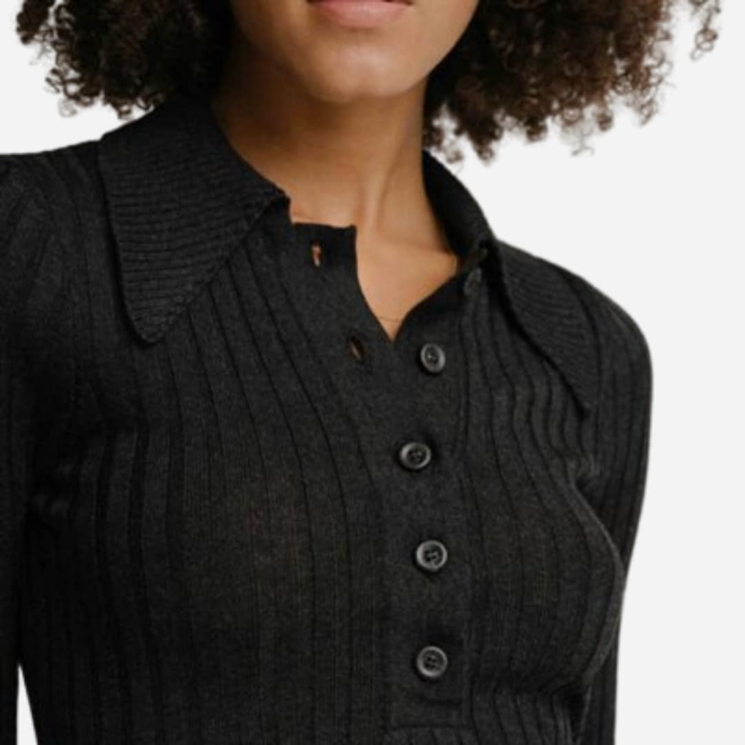 Dome Merino Sweater - Black