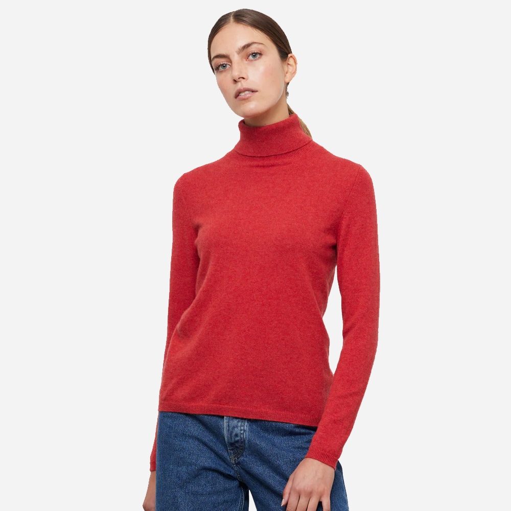 N.Y.C Polo Cashmere - Autumn Red