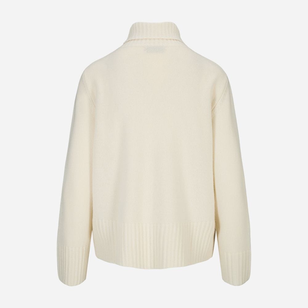 Keira Turtleneck Cashmere - Winter White