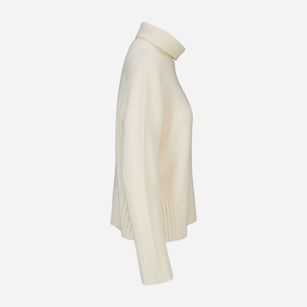 Keira Turtleneck Cashmere - Winter White