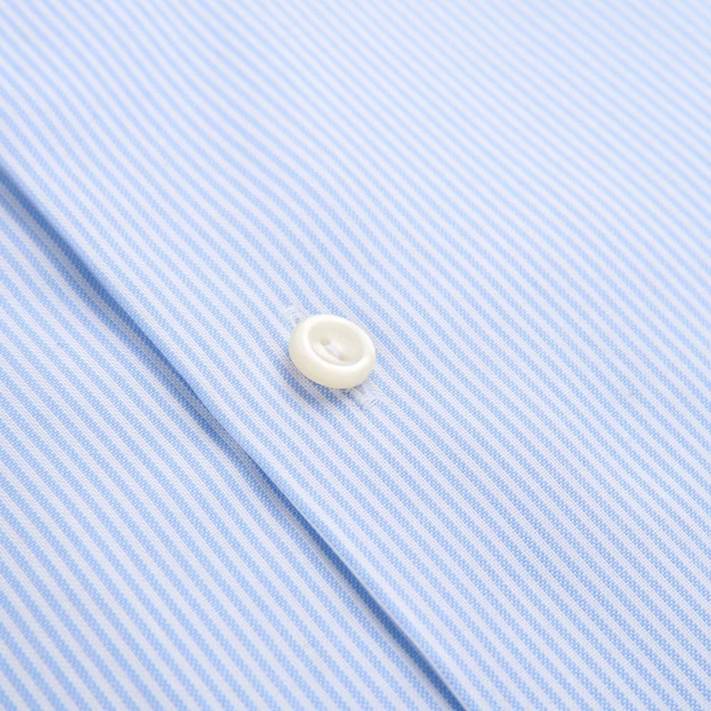 Contemporary Signature Oxford Shirt - Striped Blue