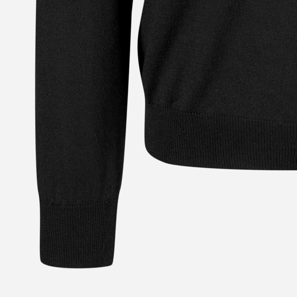 Tennis Collar Merino - Black