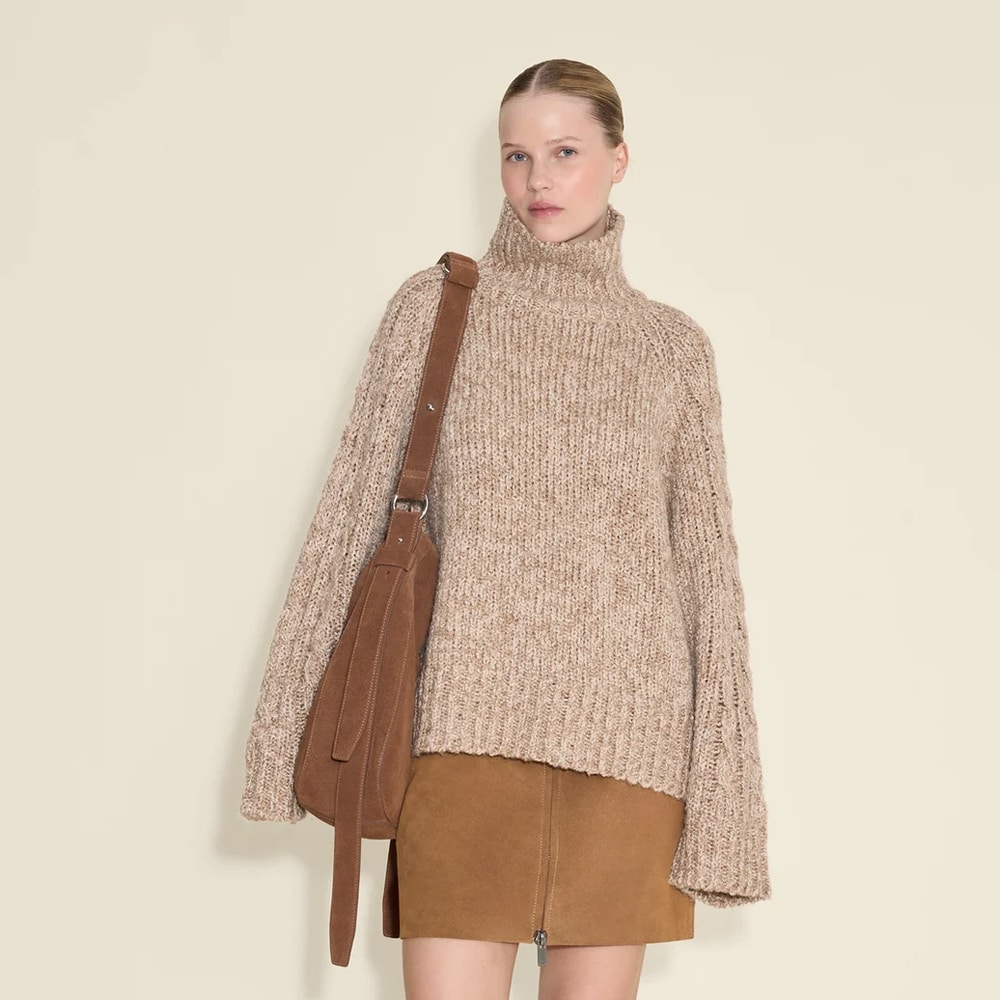 Echo Turtleneck - Brown Mix