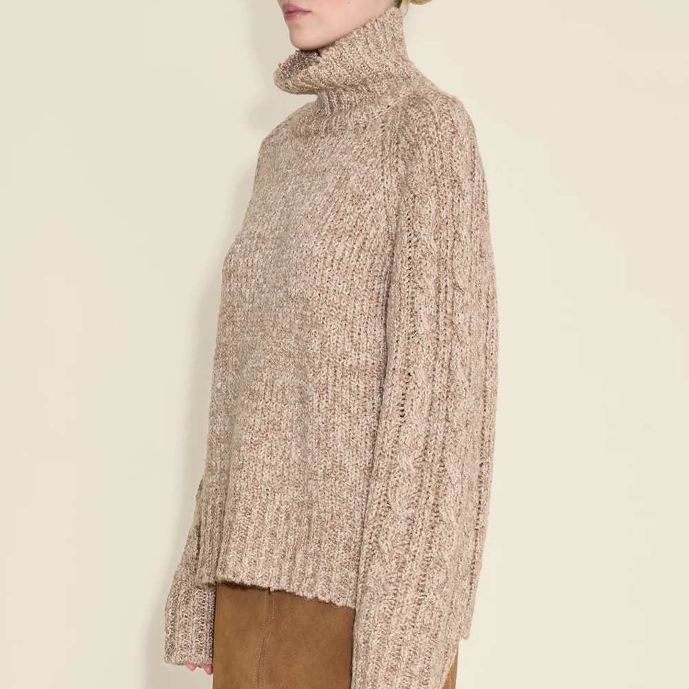 Echo Turtleneck - Brown Mix