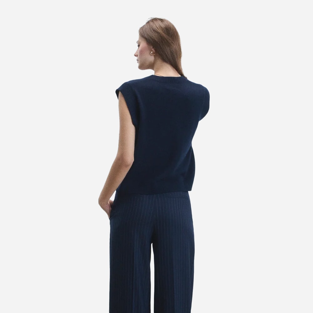 Heart Vest - Navy