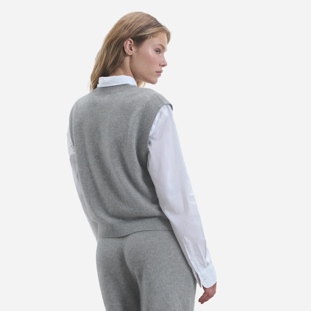 Heart Vest - Gris Chine Fonce F