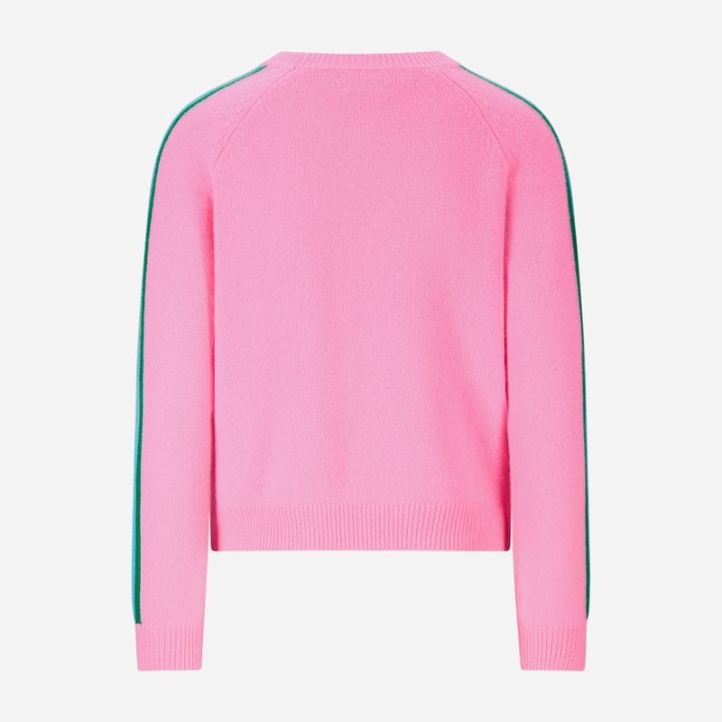 Block Stripe Sweater - Dreamy Pink