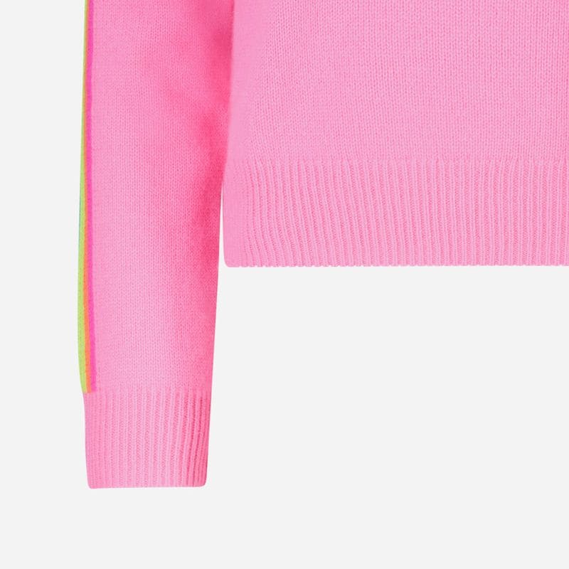 Block Stripe Sweater - Dreamy Pink