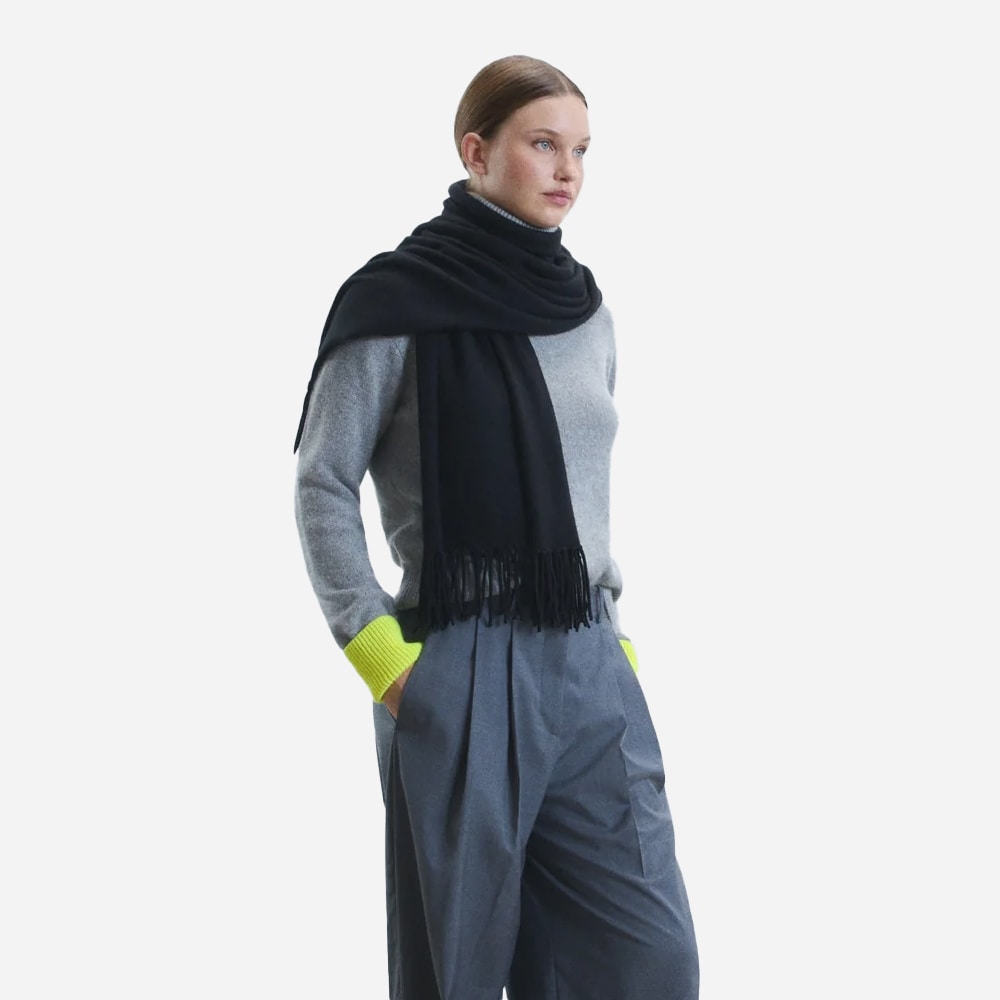 Turtle Neck Sweater - Gris Chine Fonce F