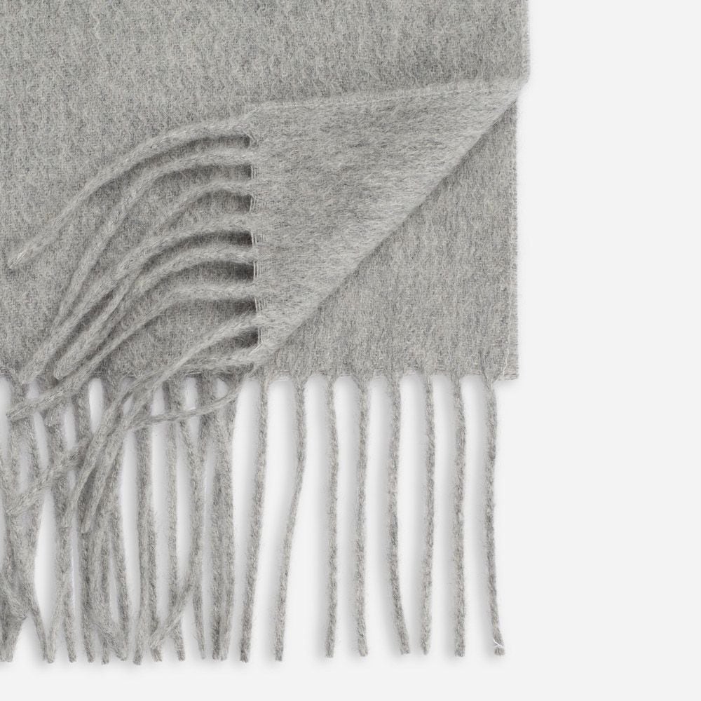 Scarf Cashmere - Silver Melange