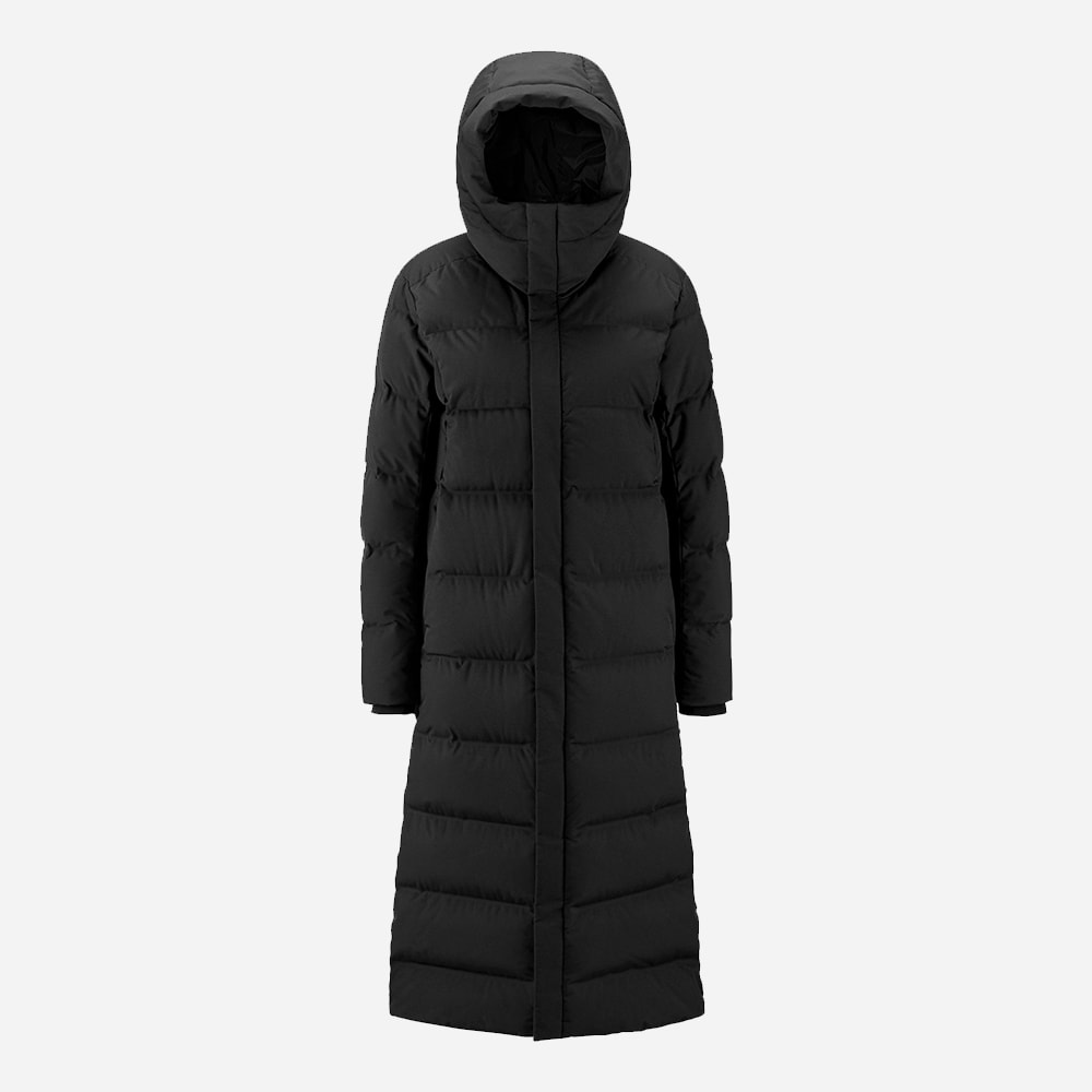 Merdian Long Parka - Onyx