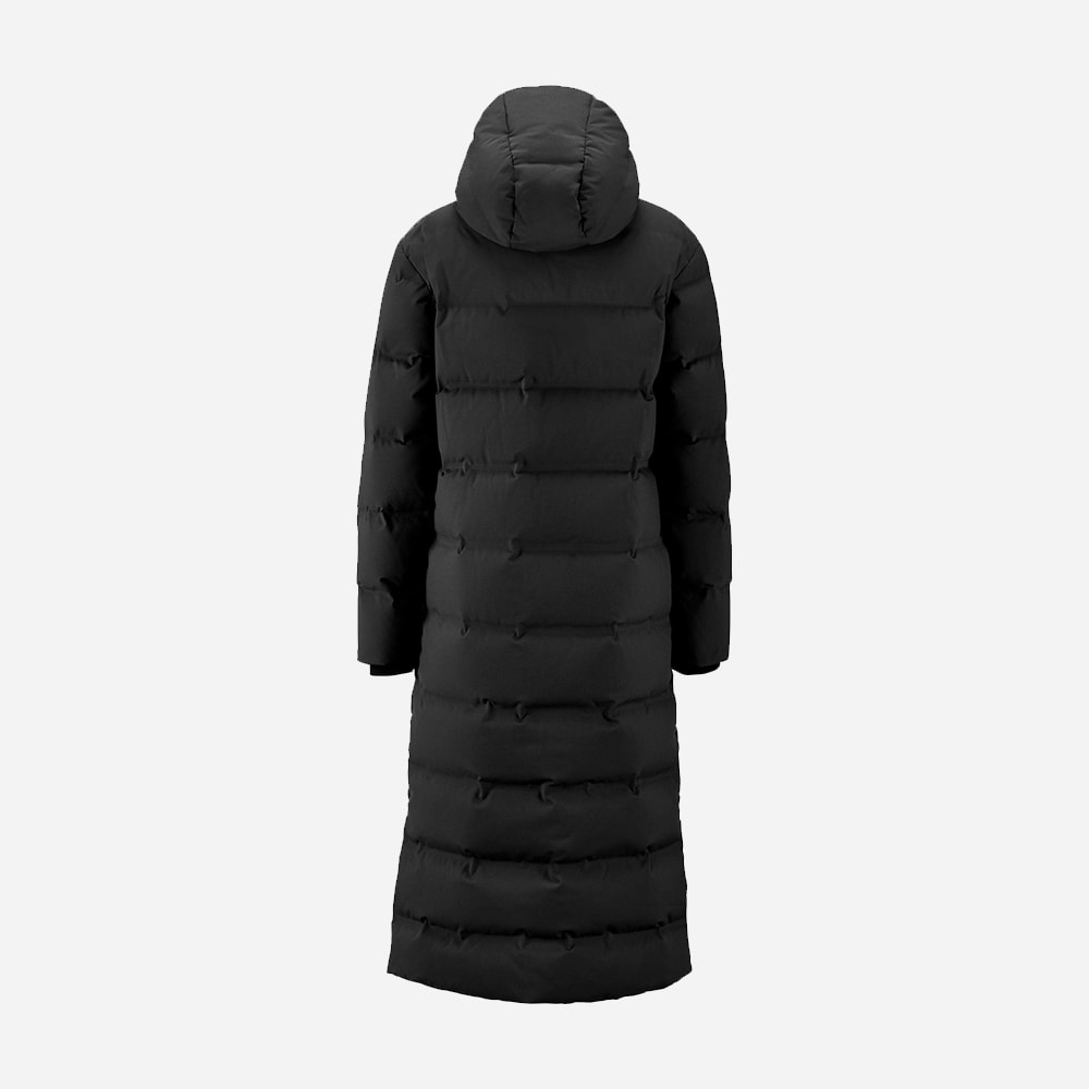 Merdian Long Parka - Onyx