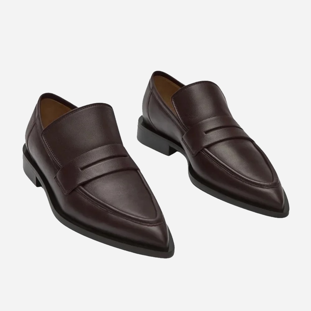 Montazzoli Loafer - Walnut Nappa