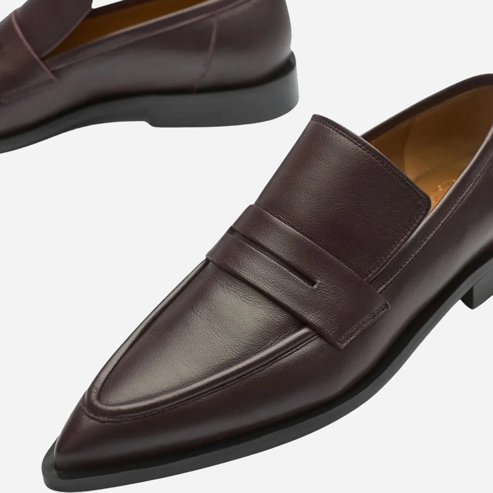 Montazzoli Loafer - Walnut Nappa