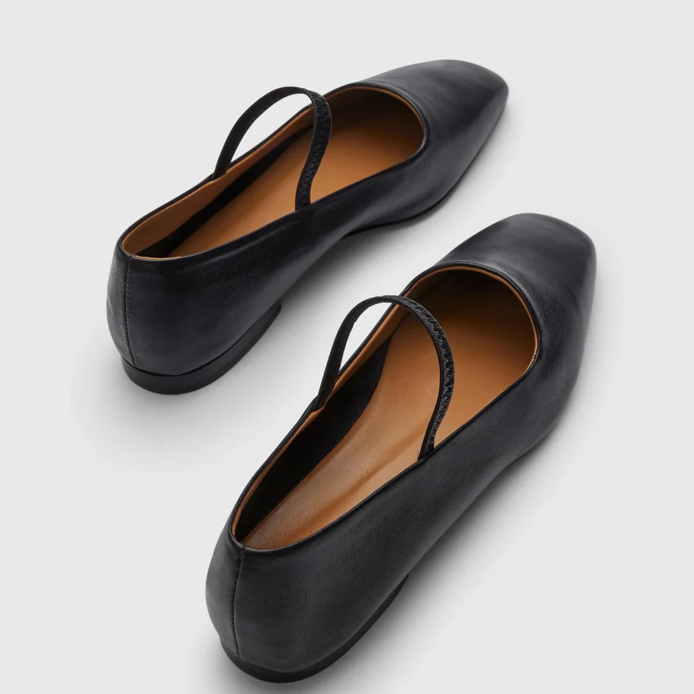 Petina Ballerina Shoe - Black