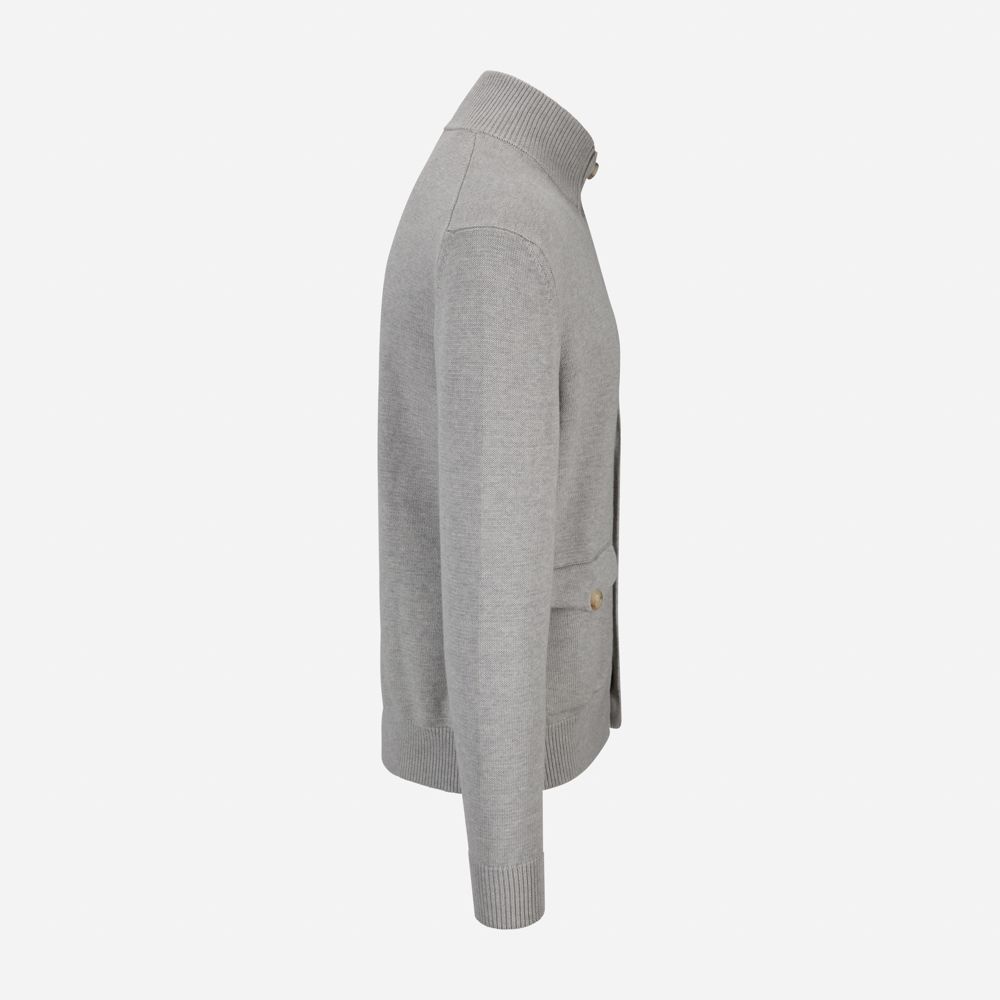 Cardigan Bomber - Grey