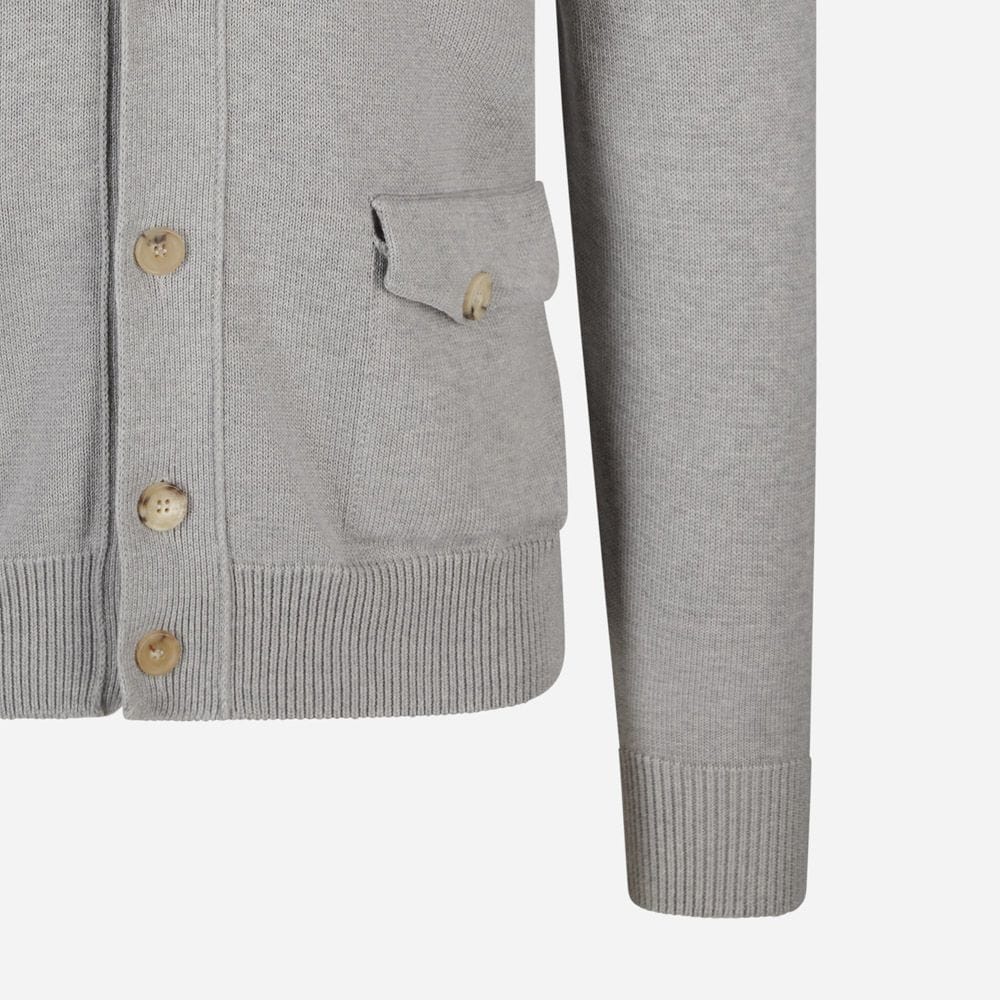 Cardigan Bomber - Grey
