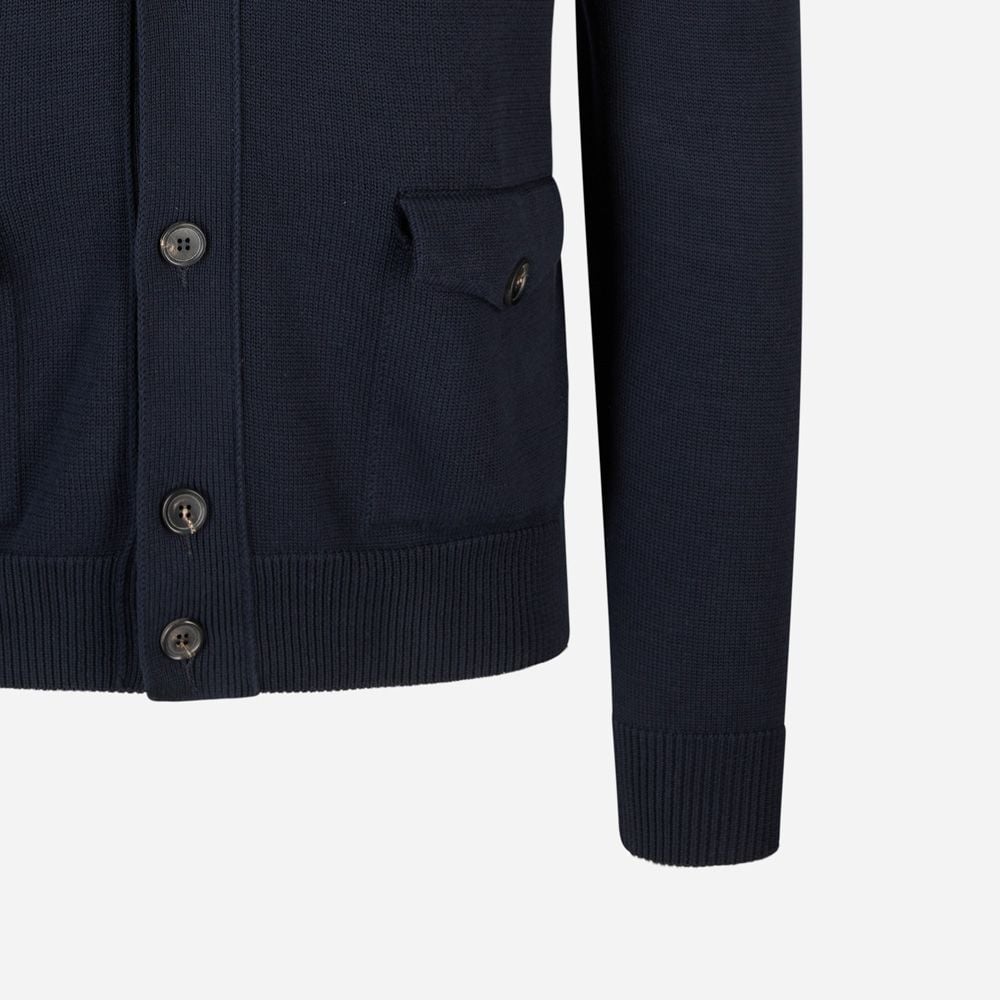 Cardigan Bomber - Navy