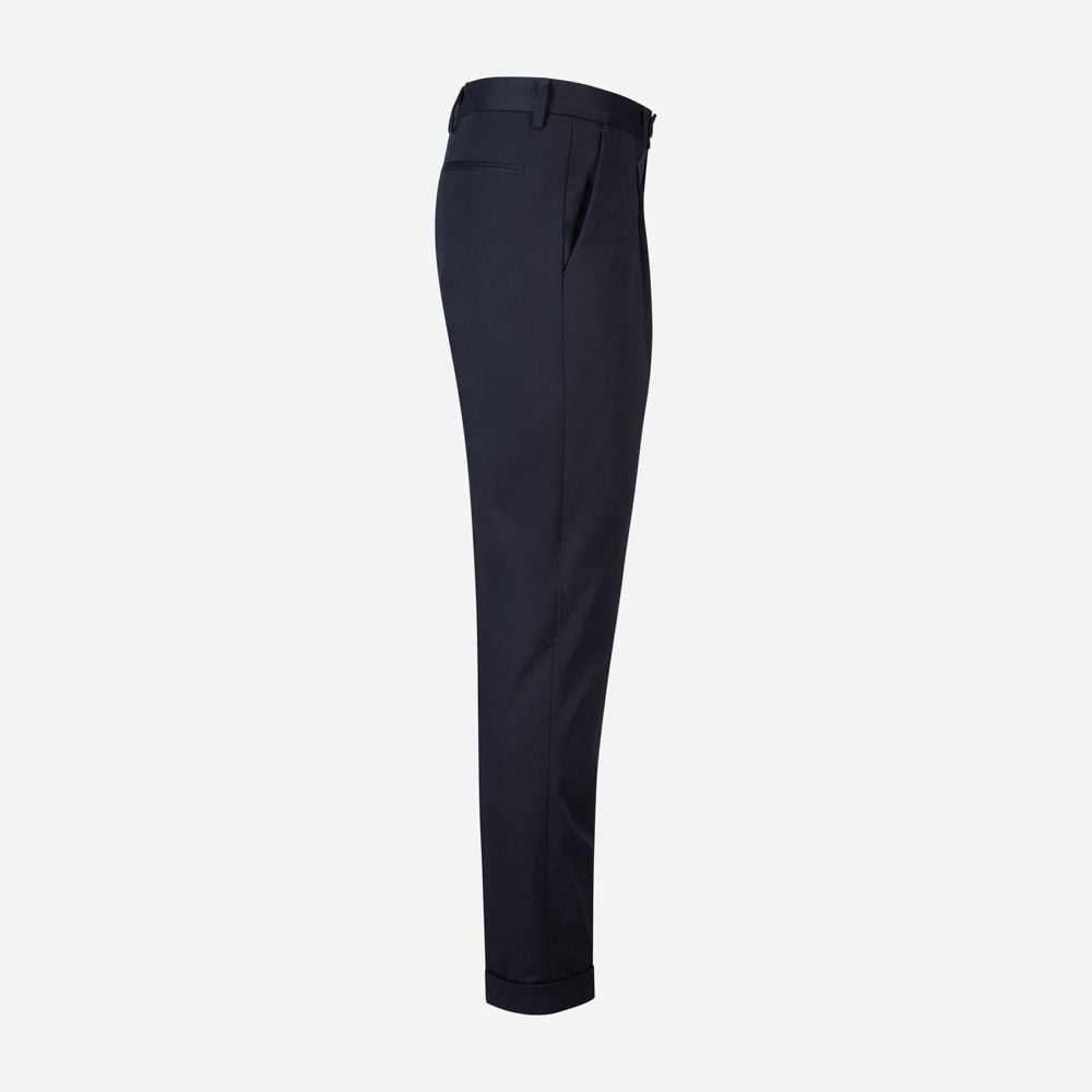 Pant 1 Pleat - Navy