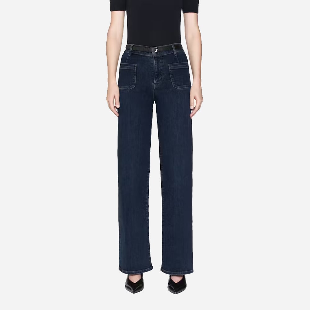 Le Slim Palazzo Bardot Pocket - Cursive