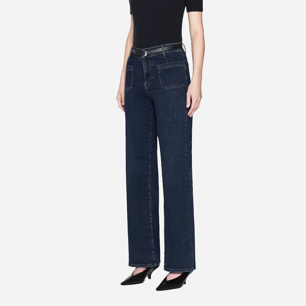 Le Slim Palazzo Bardot Pocket - Cursive