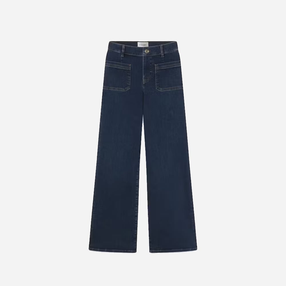Le Slim Palazzo Bardot Pocket - Cursive