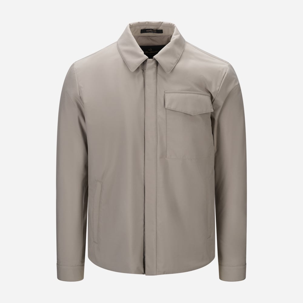 Shirt Jacket - Taupe