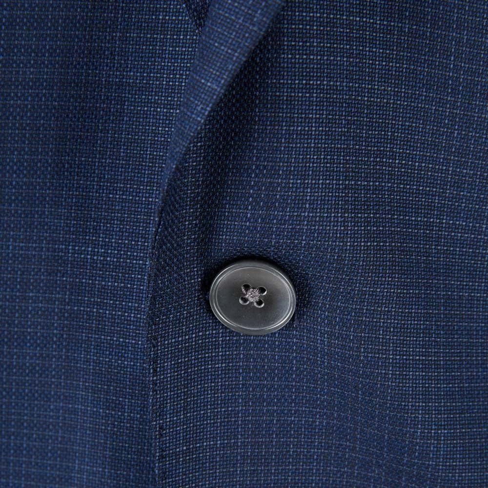 Suit Wool Pattern - Dark Blue