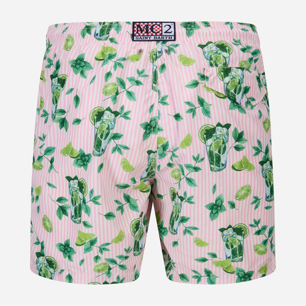Lightning Swim Shorts - Mojito Stripes